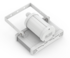 Светодиодный светильник ECOLED-8/20W/2125/G SPOTLIGHT (220V)